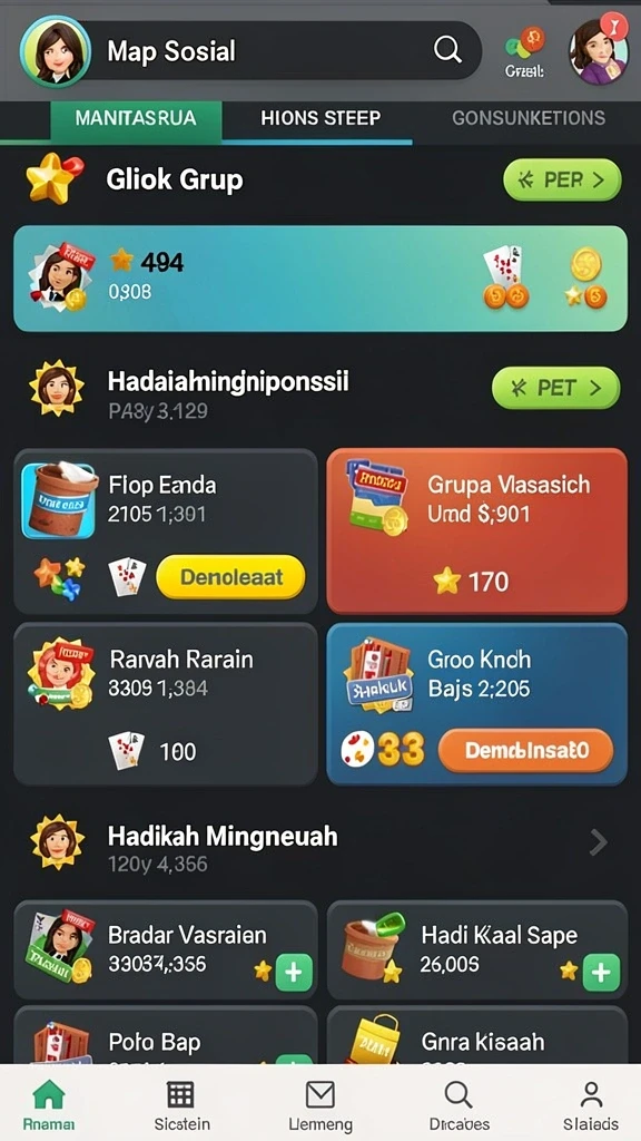 171slot - Tampilan antarmuka yang ramah pengguna.