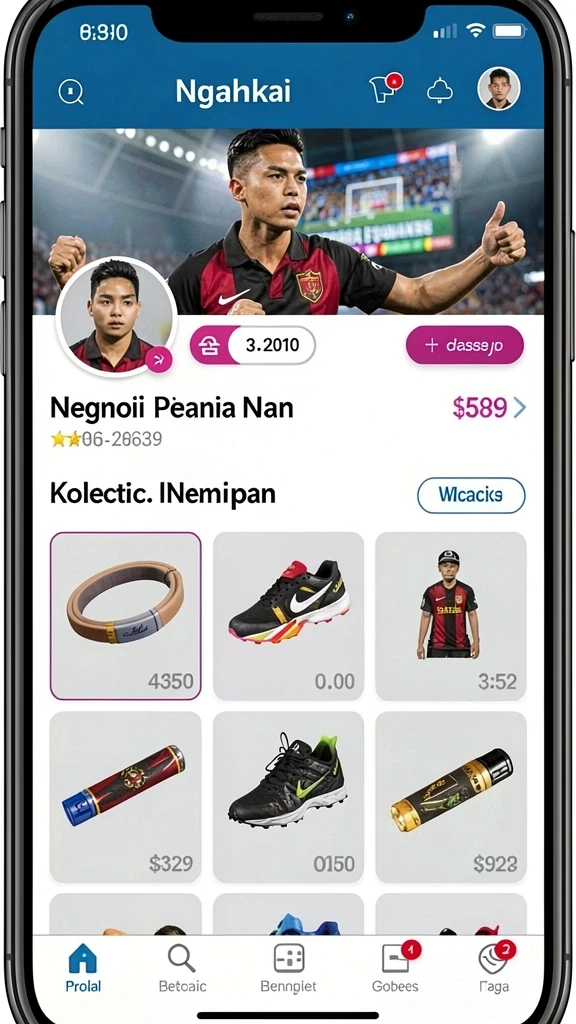 asiktoto - Tampilan antarmuka yang modern dan menarik.