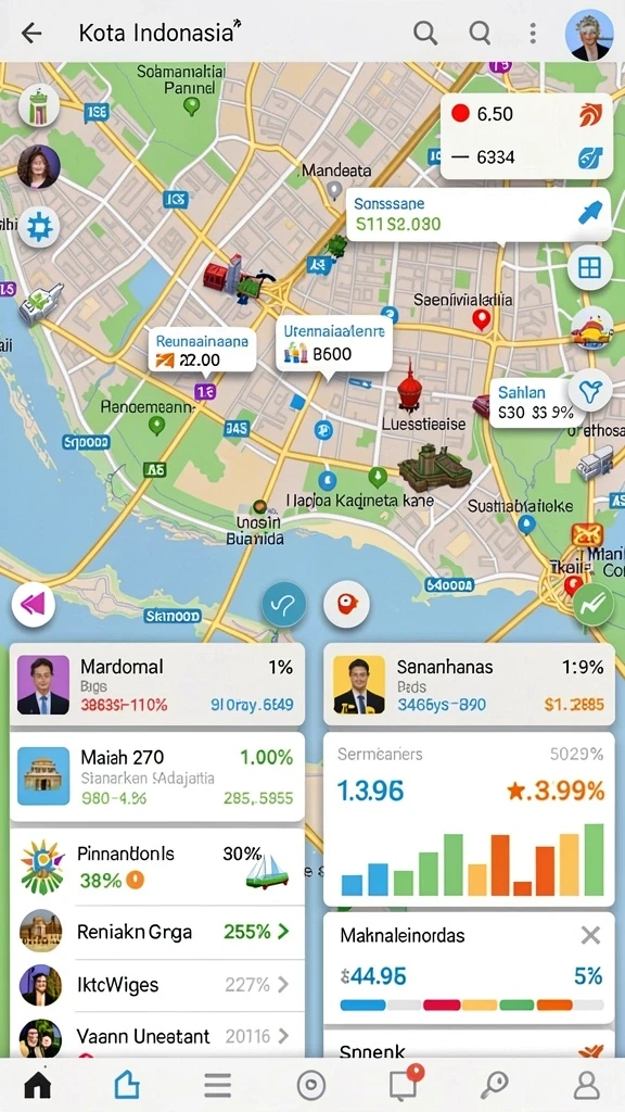 bos5000 - Screenshot menampilkan fitur multiplayer saat berkolaborasi dengan teman.