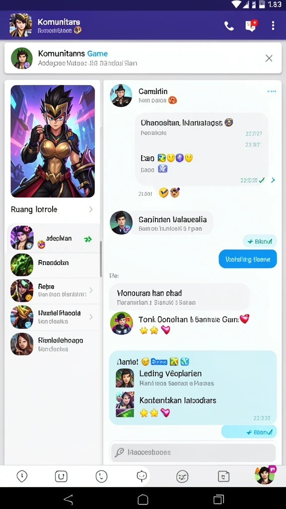 katakwin - Tampilan menarik saat karakter melompati rintangan.