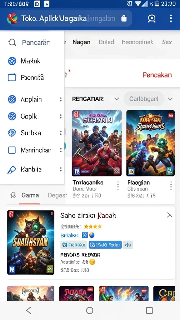 madu303 - Tampilan menu utama yang menarik di MADU303.