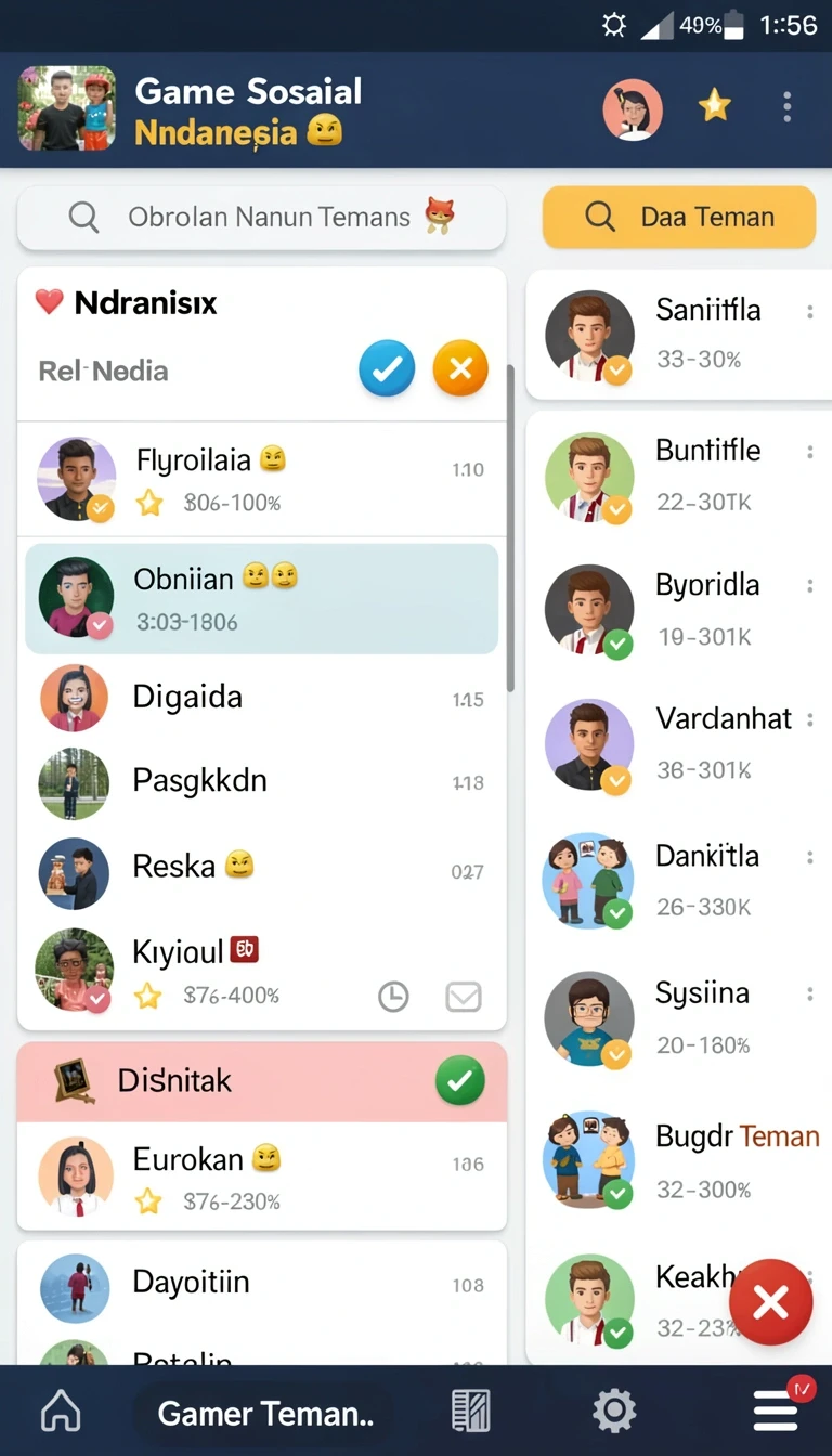 mainduit - Berbagai karakter menarik untuk dipilih.