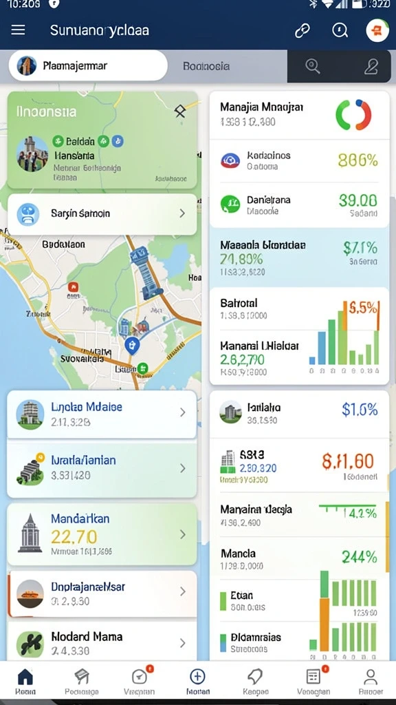 putermega - Screenshot ketiga memperlihatkan fitur sosial yang memungkinkan pemain berinteraksi.