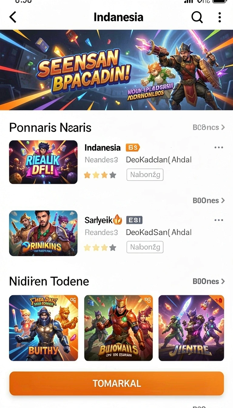 tentoto - Tampilan antarmuka pengguna yang mudah dinavigasi.
